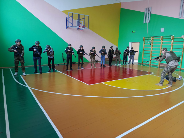 Занятия в центре «Воин».